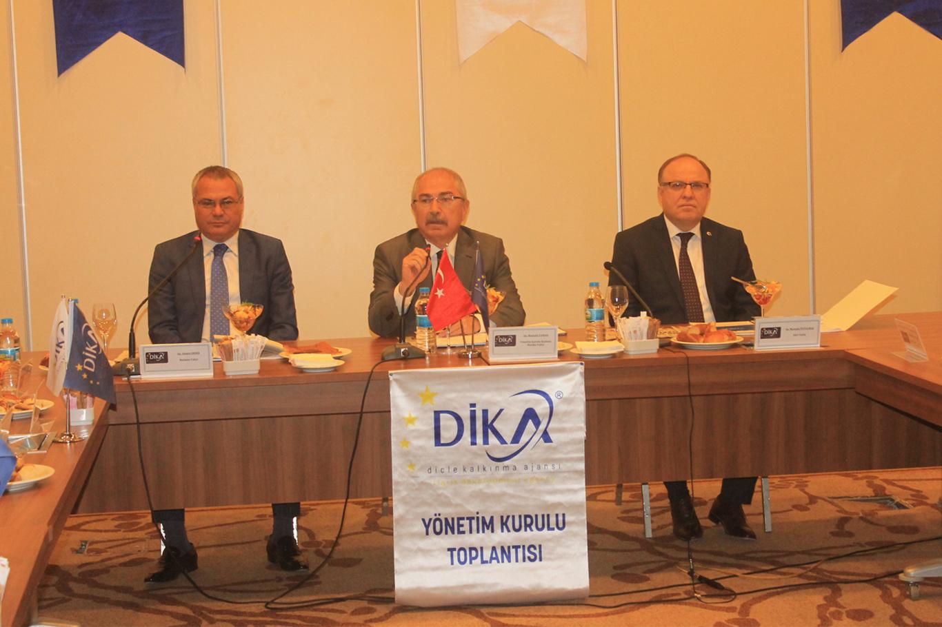 DİKA Yönetim Kurulu Mardin’de toplandı